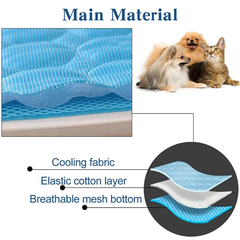 Extra Large Summer Pet Cold Mat