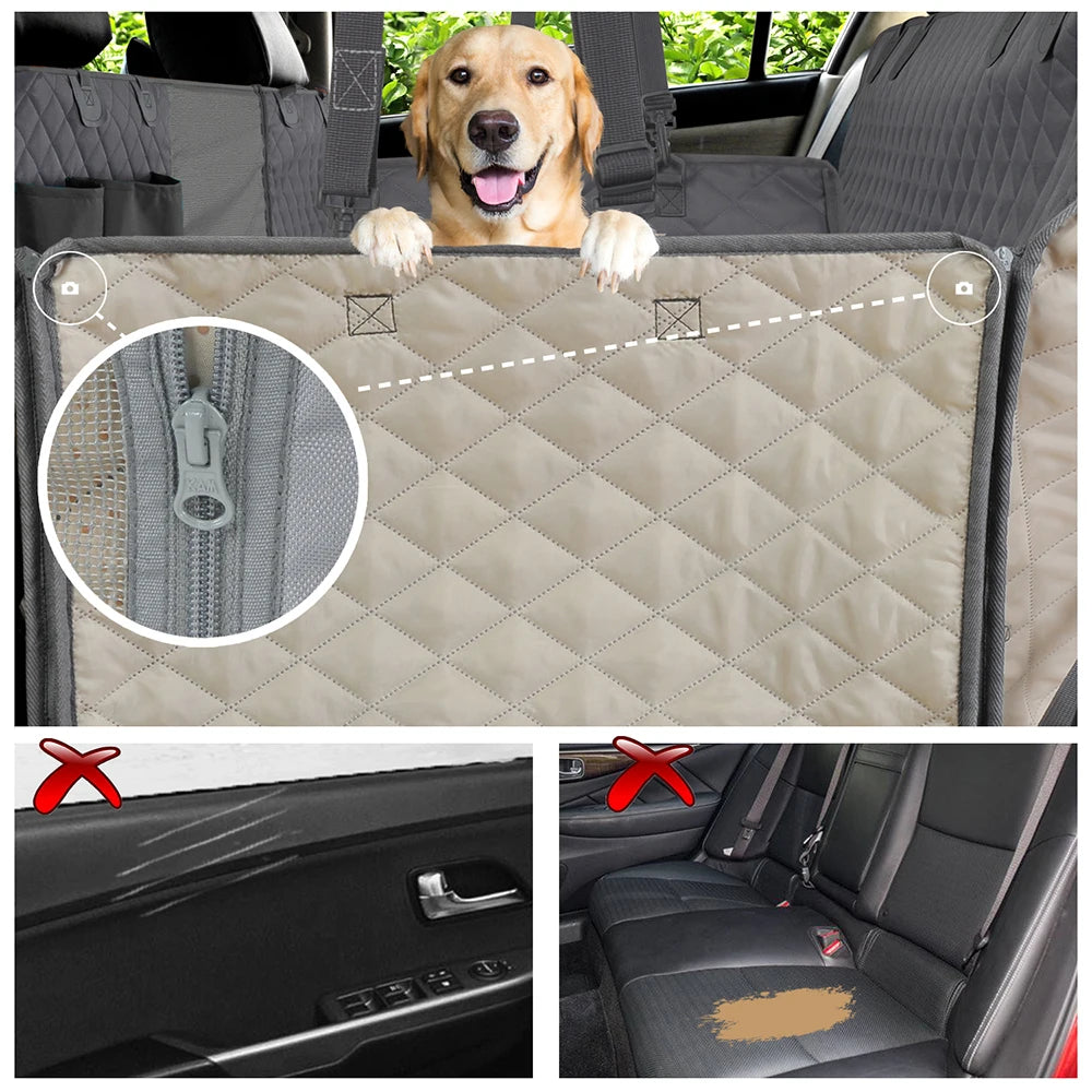 Back Seat Protector Waterproof Hammock Safety Carrier