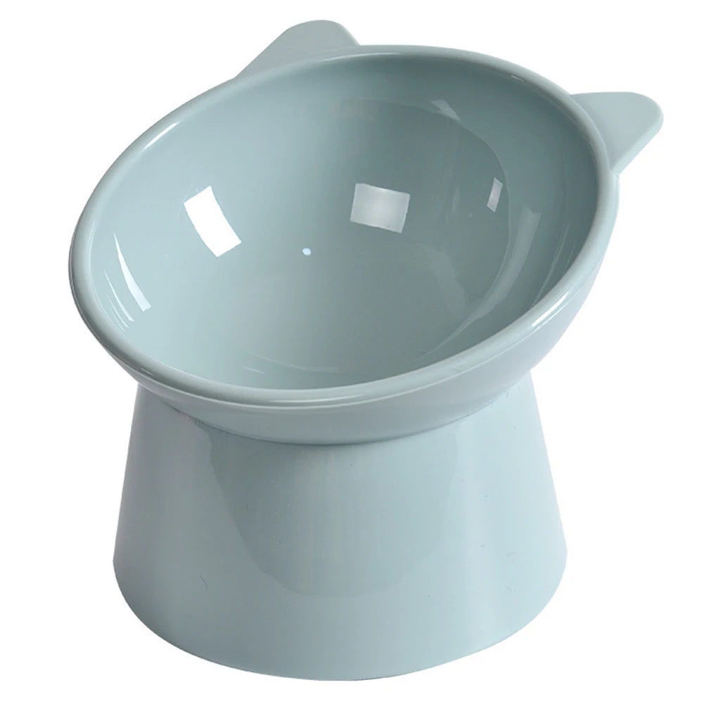 Ergonomic Raised Cat Food Bowl Non Slip