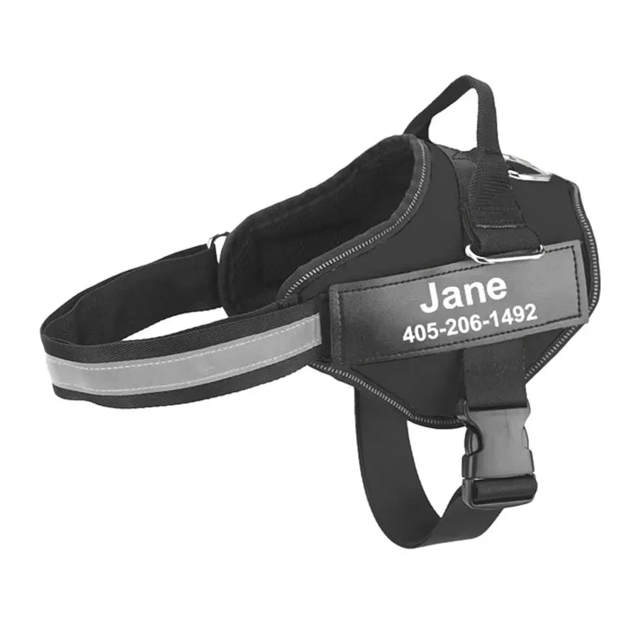 Personalized Dog Harness NO PULL Reflective Breathable