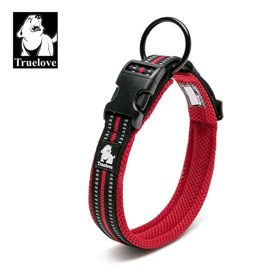 Soft Reflective Dog Collar Durable Nylon Adjustable