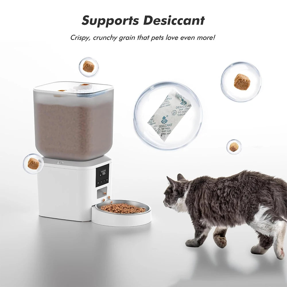 Automatic Food Dispenser For Dog Cat