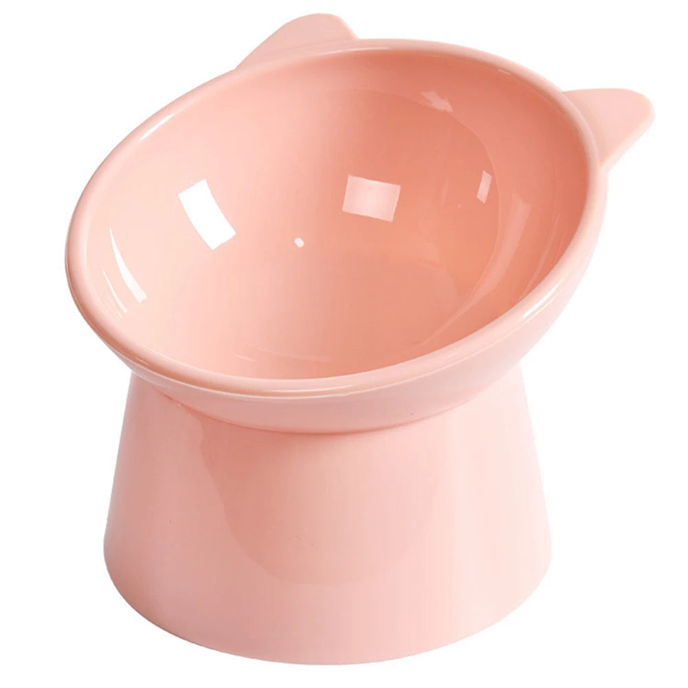 Ergonomic Raised Cat Food Bowl Non Slip