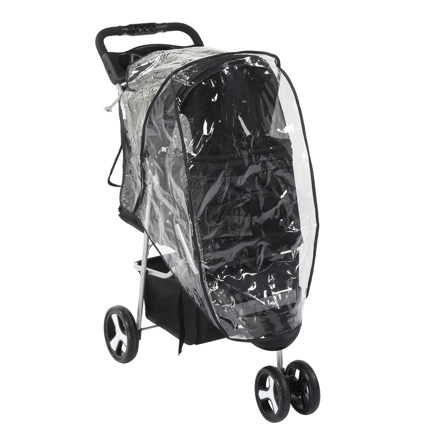 Pet Stroller Foldable Waterproof With Cup Holder