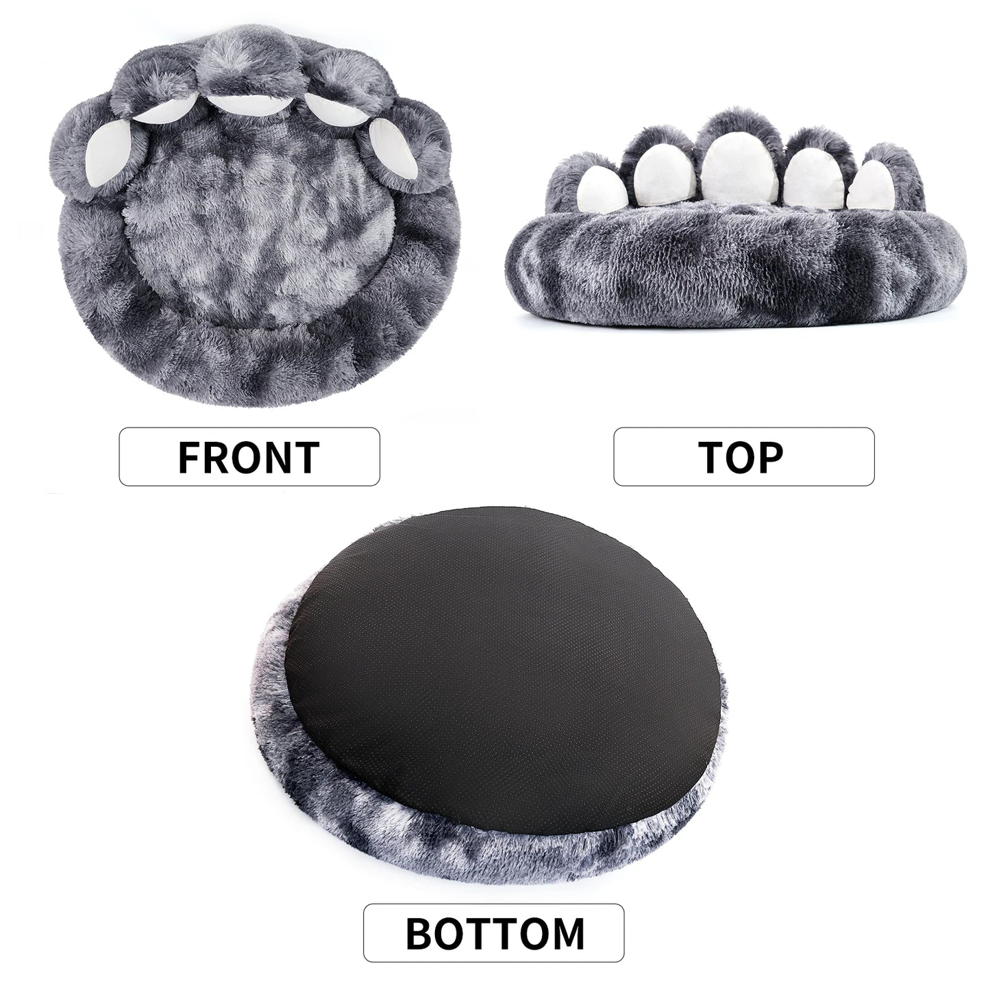 Cozy Paw Shape Pet Bed