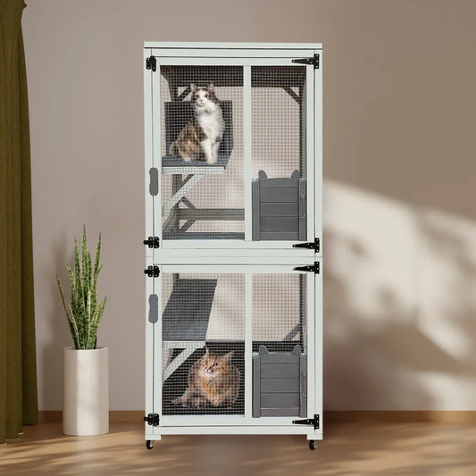Luxury Cat House On Wheels Napping House
