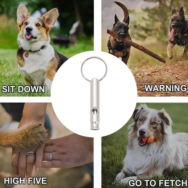 Ultrasonic Training Dog Whistle Recall Stop Barking
