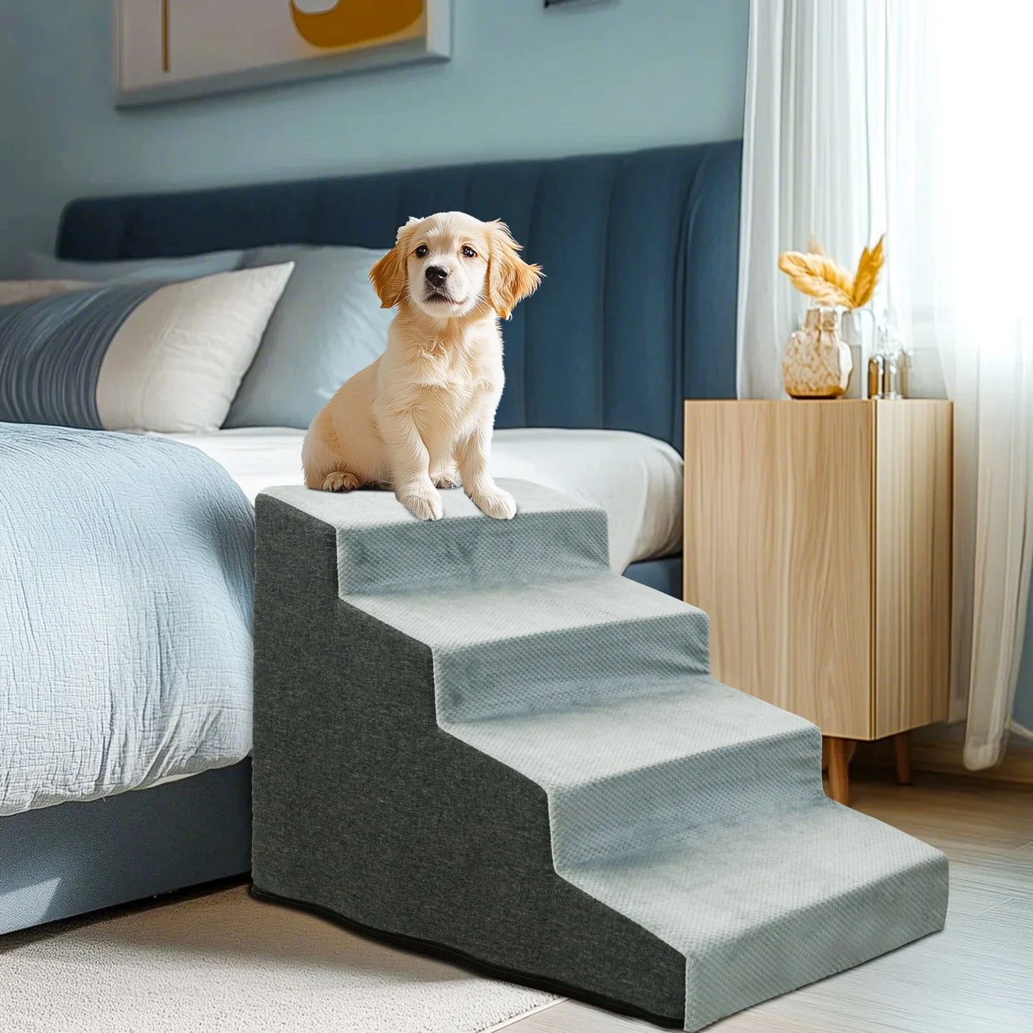 Non-Slip Pet Steps Sofa Bed Ladder