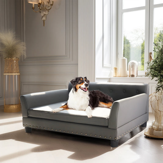 Luxurious Extra-Large Pet Snuggle Lounge Chair