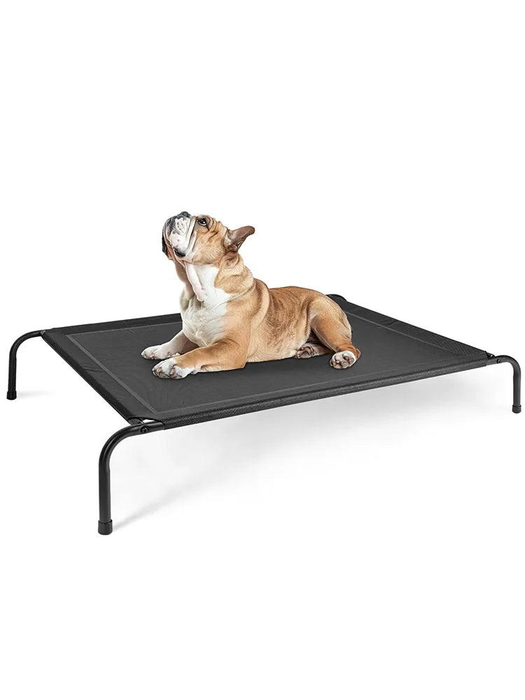 Cooling Elevated Dog Bed No-Slip Feet