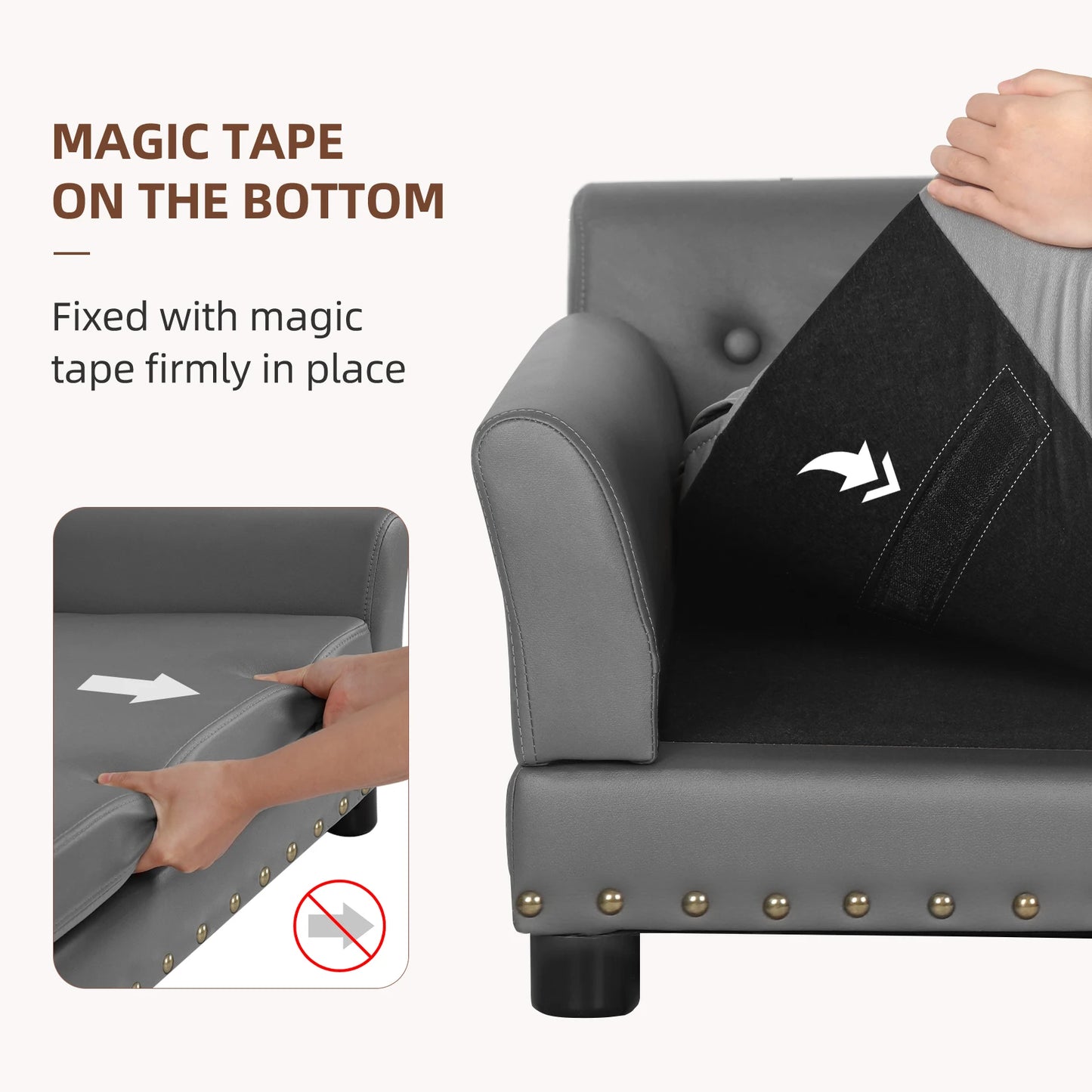 Luxurious Extra-Large Pet Snuggle Lounge Chair