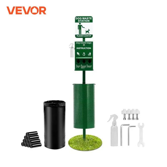 Commercial Dog Poop Station With Bag Dispenser