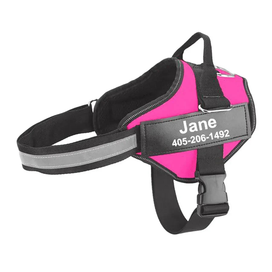 Personalized Dog Harness NO PULL Reflective Breathable