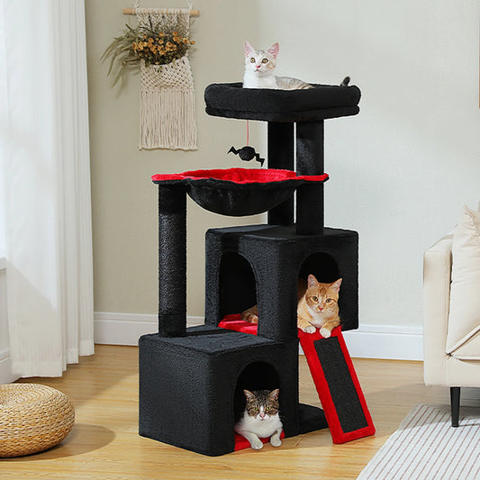 Multi-Level Cat Tower Sisal Scratching Pad