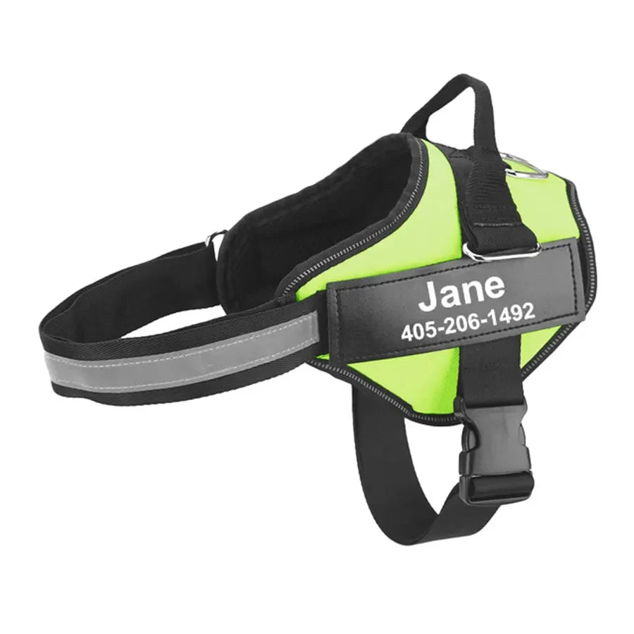 Personalized Dog Harness NO PULL Reflective Breathable