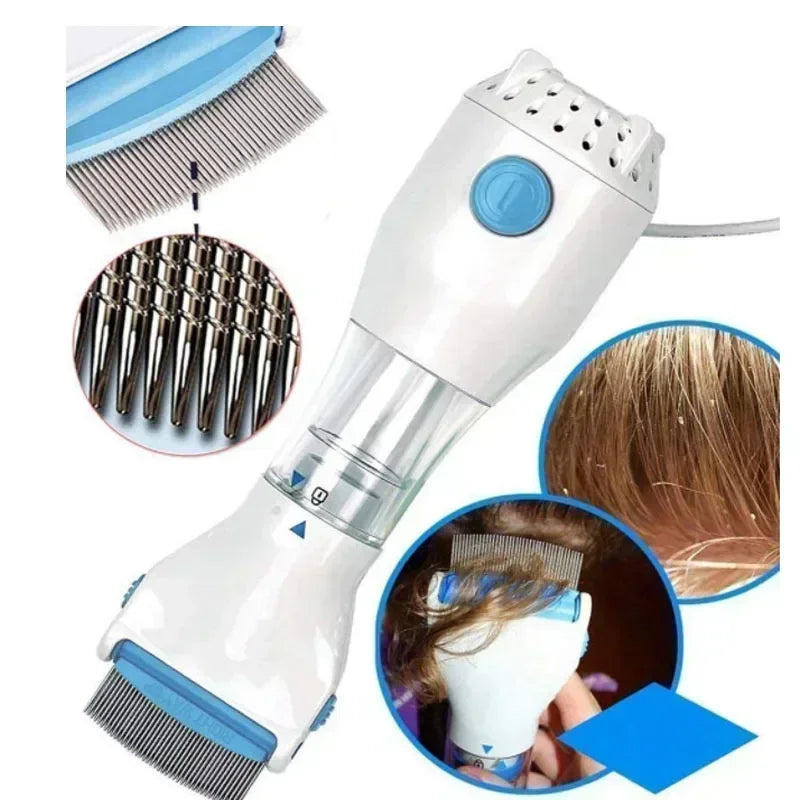 Electric Lice Grabber Flea Killer Brush