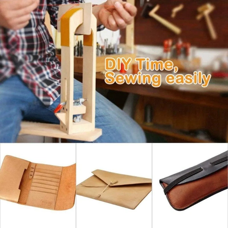 Leather Stitching Pony DIY Clamp