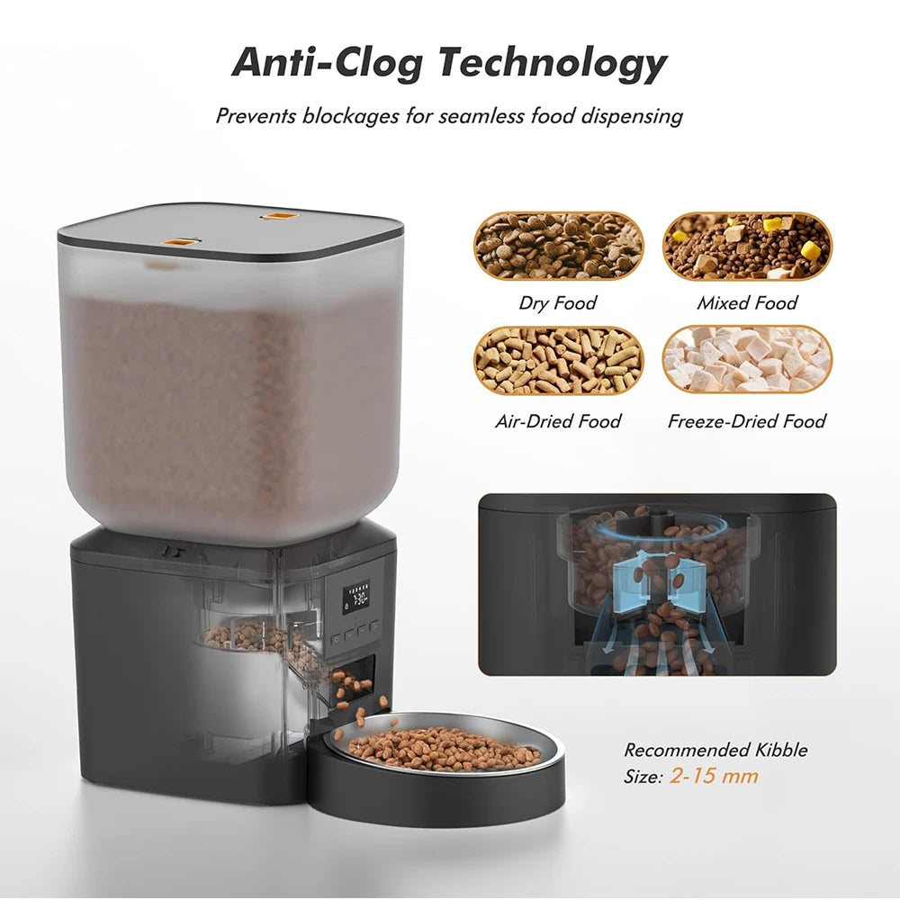 Automatic Food Dispenser For Dog Cat