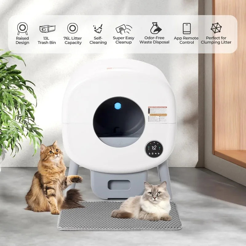 XL Automatic Litter Box Self Cleaning