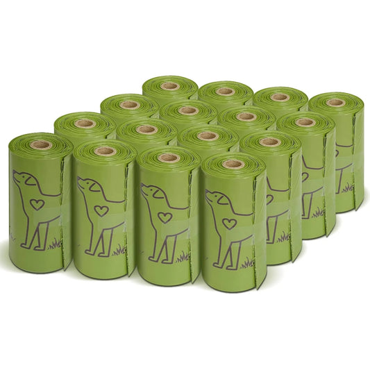 Dog Poop Bag Set Dispenser Leash Clip
