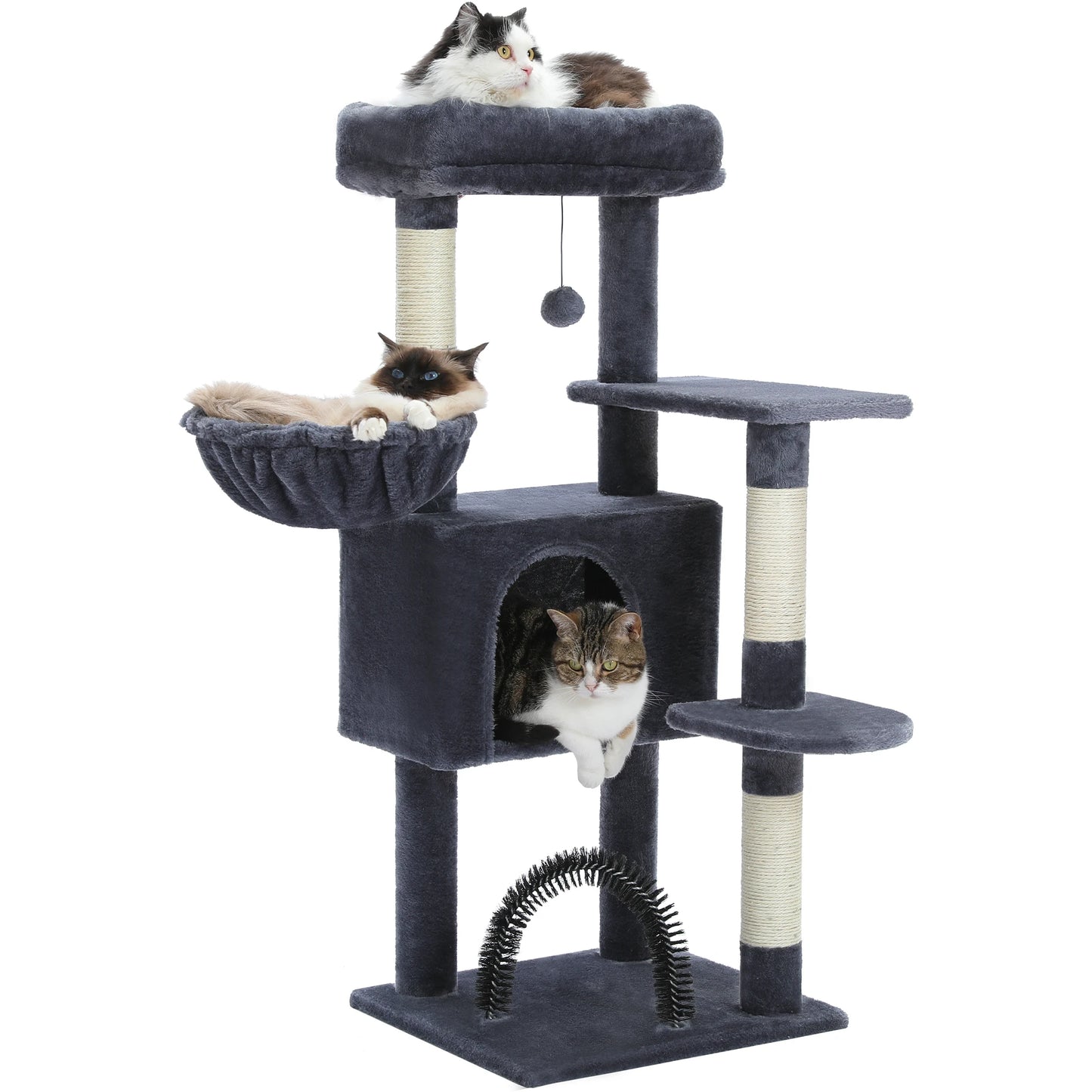Cat Tree Condo Cozy Hammock Scratching Posts