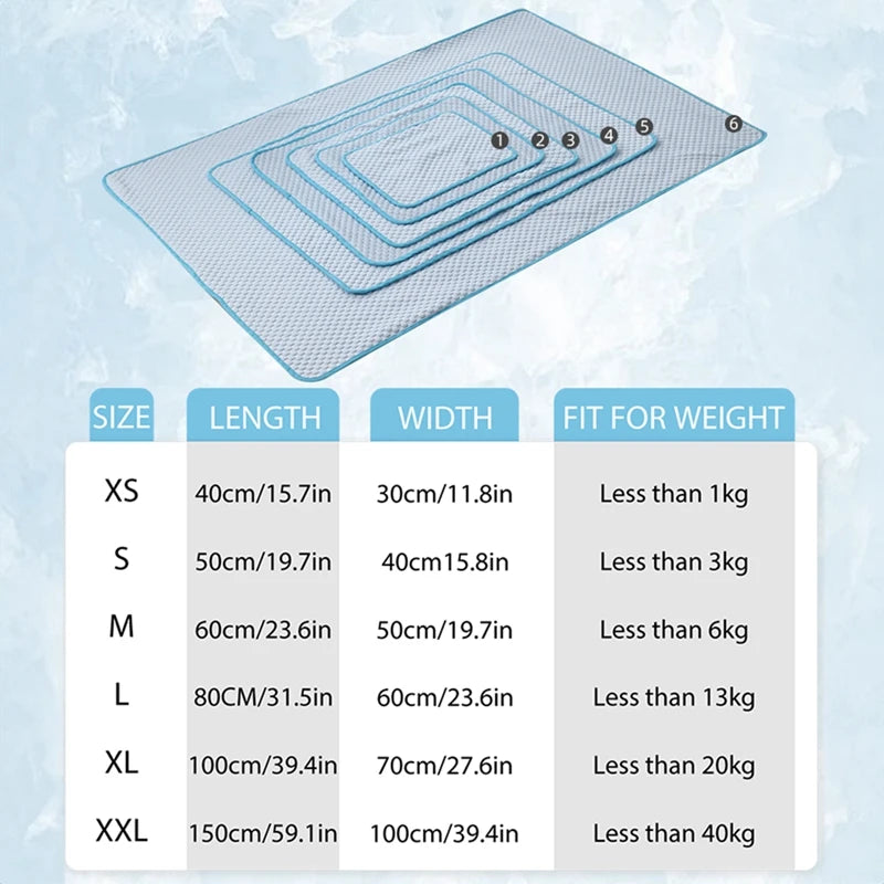 Moisture-proof Mattress Cushion Breathable Ice Pad