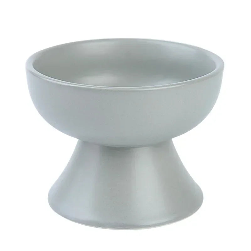 Elevated Ceramic Cat Food Bowl