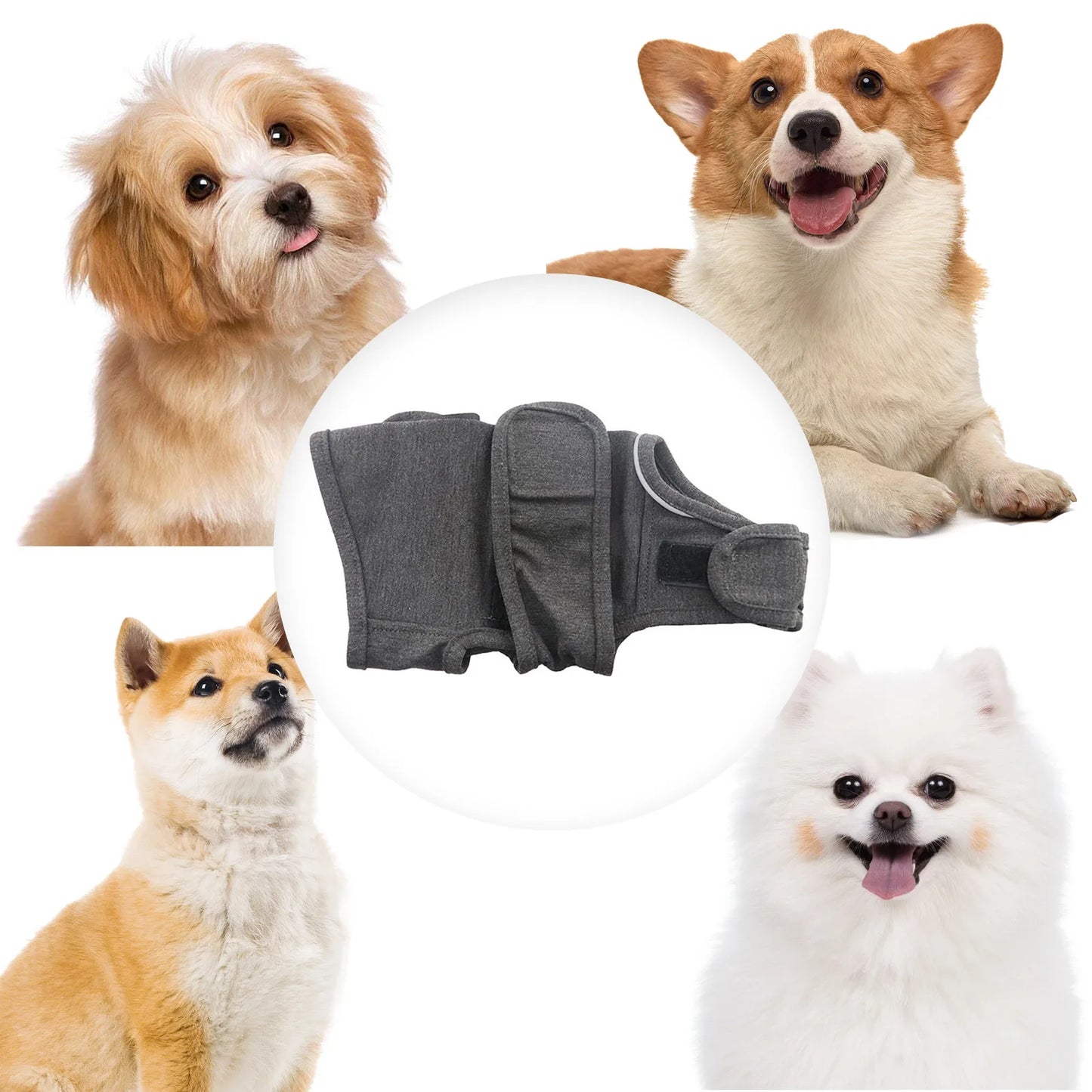 Breathable Dog Calming Anxiety Thunder Vest