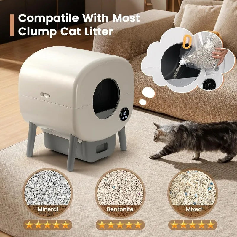 XL Automatic Litter Box Self Cleaning