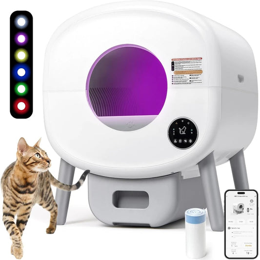 XL Automatic Litter Box Self Cleaning