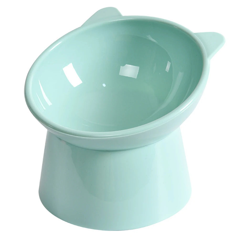 Ergonomic Raised Cat Food Bowl Non Slip