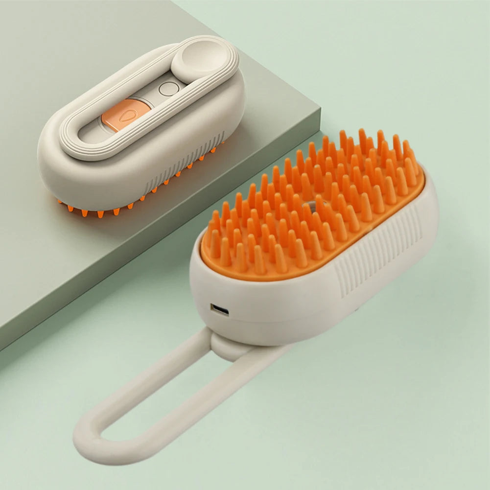 USB Rechargeable Pet Grooming Massage Comb