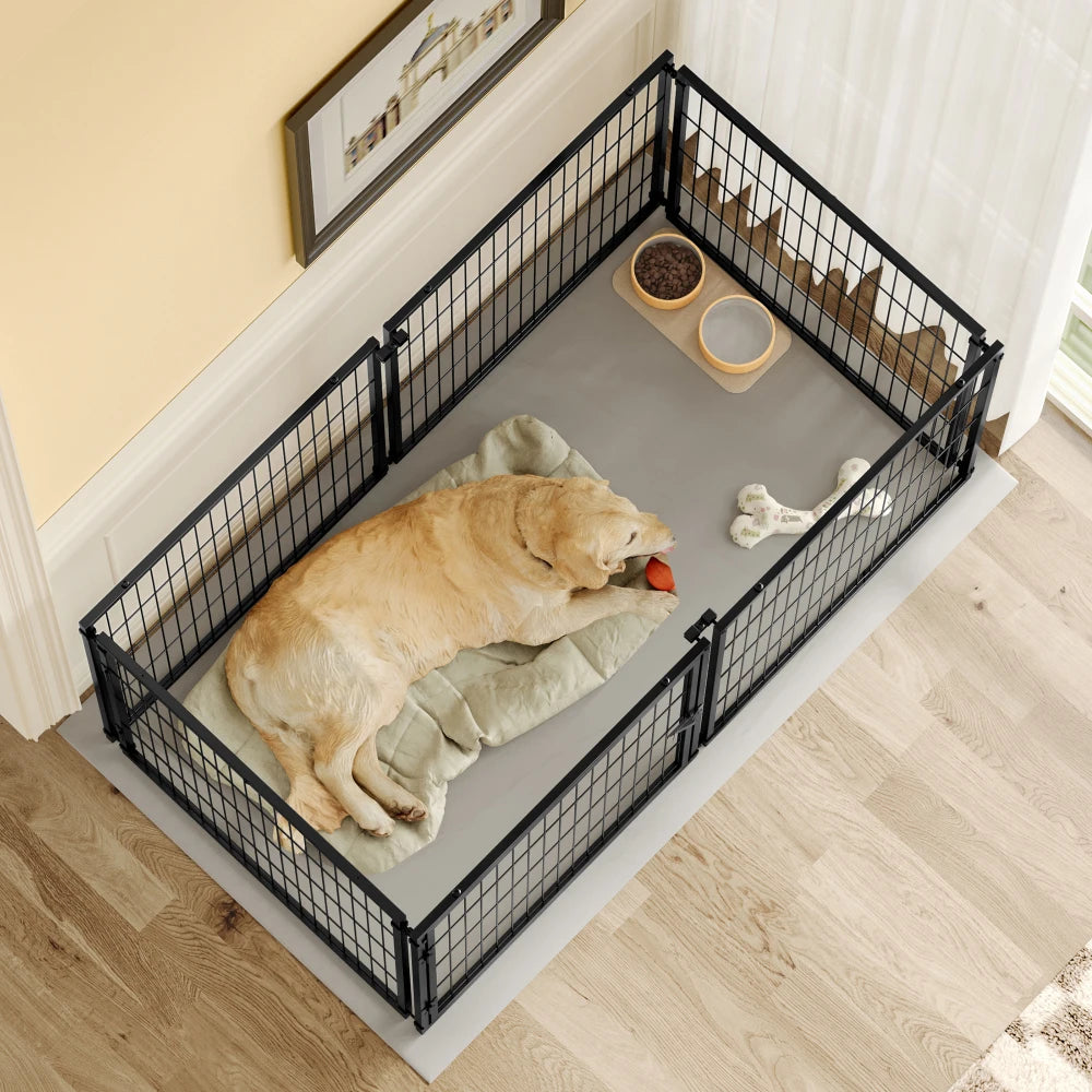 Large Dog Kennel Puppy Playpen With Top