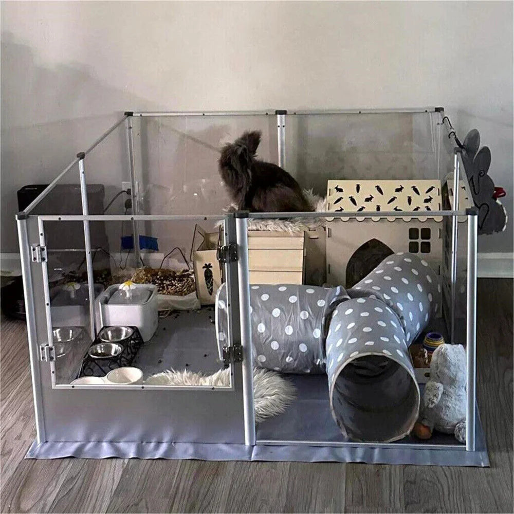 Large Acrylic Dog Playpen Whelping Pen