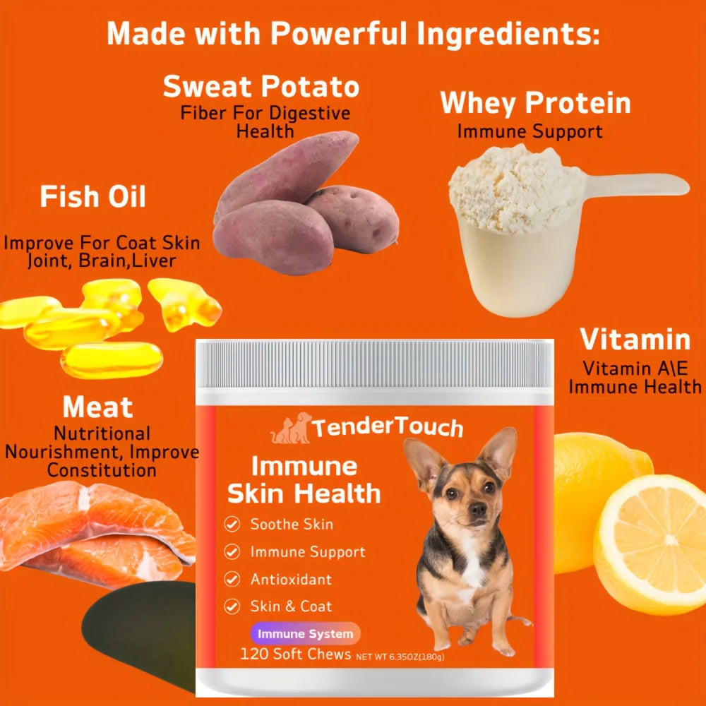 120 Chews Dog Allergy Support