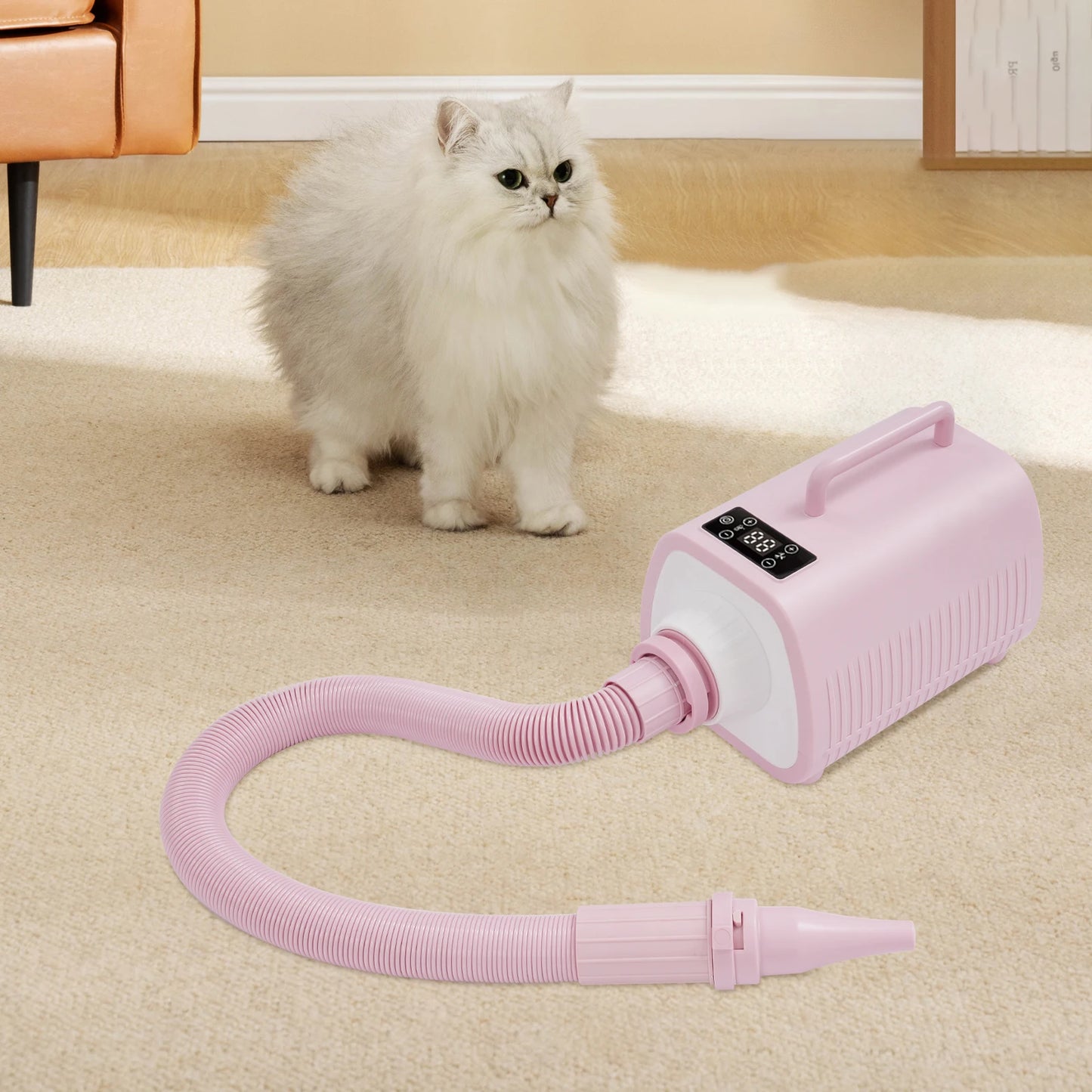 Dog Grooming Blow Dryer 9 Speed Adjustment