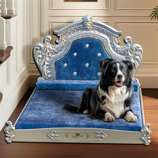 Stunning Elevated Large Dog Bed With Headboard