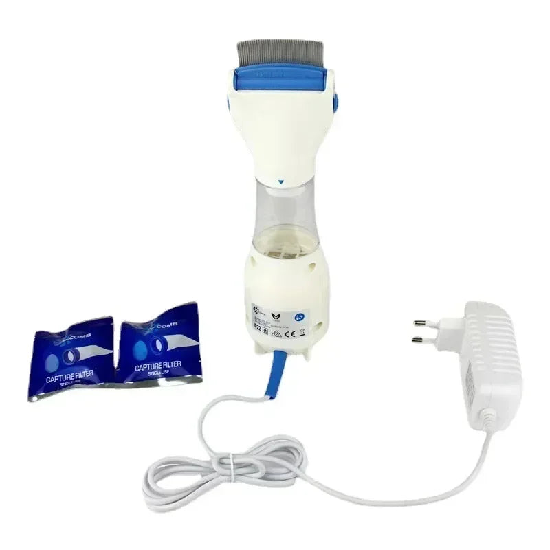 Electric Lice Grabber Flea Killer Brush