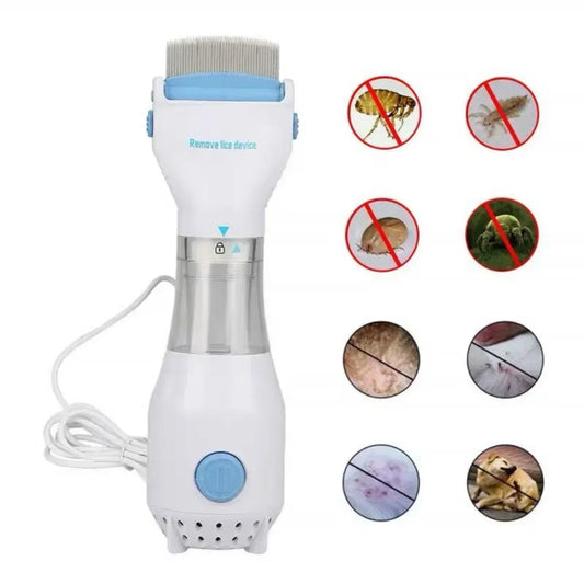 Electric Lice Grabber Flea Killer Brush