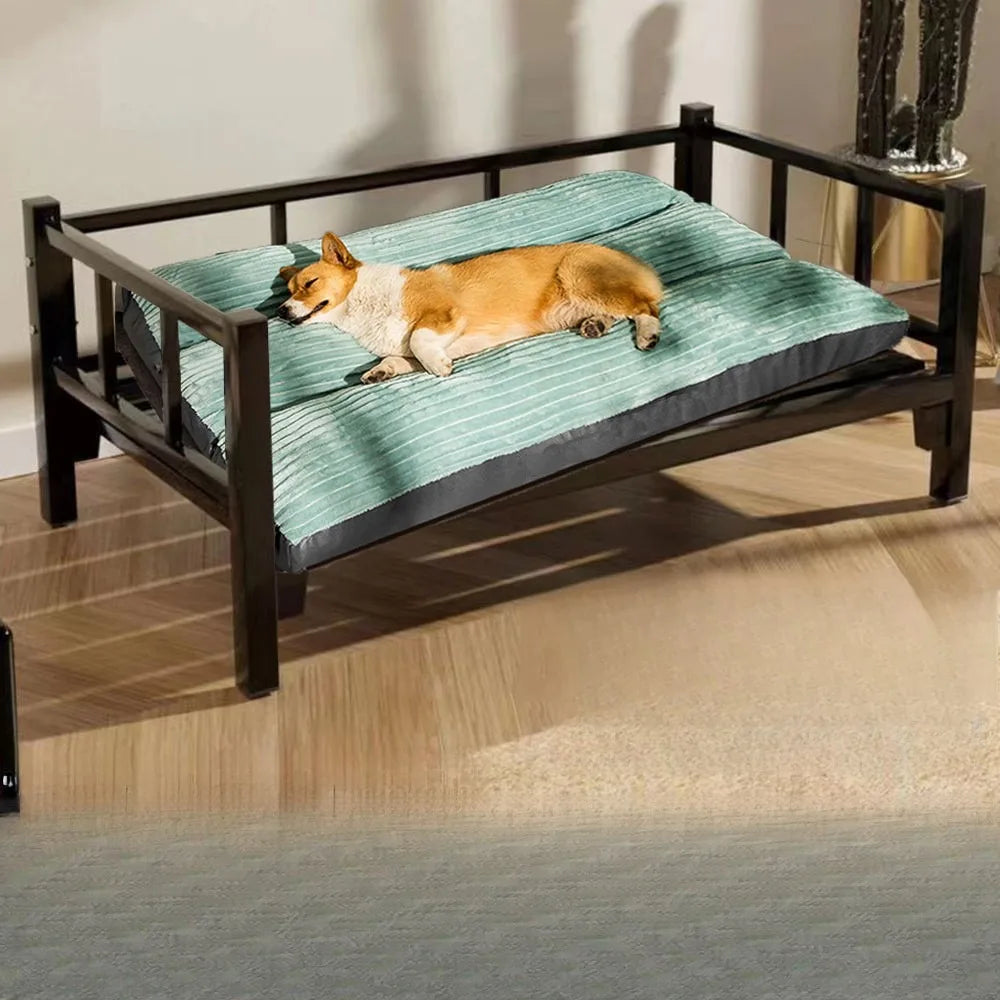 Dog Bed Machine Washable Non-Slip Bottom