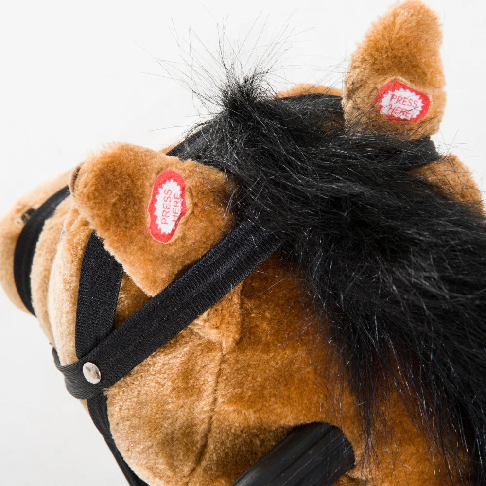 Toddlers Spring Rocking Horse With Realistic Sounds