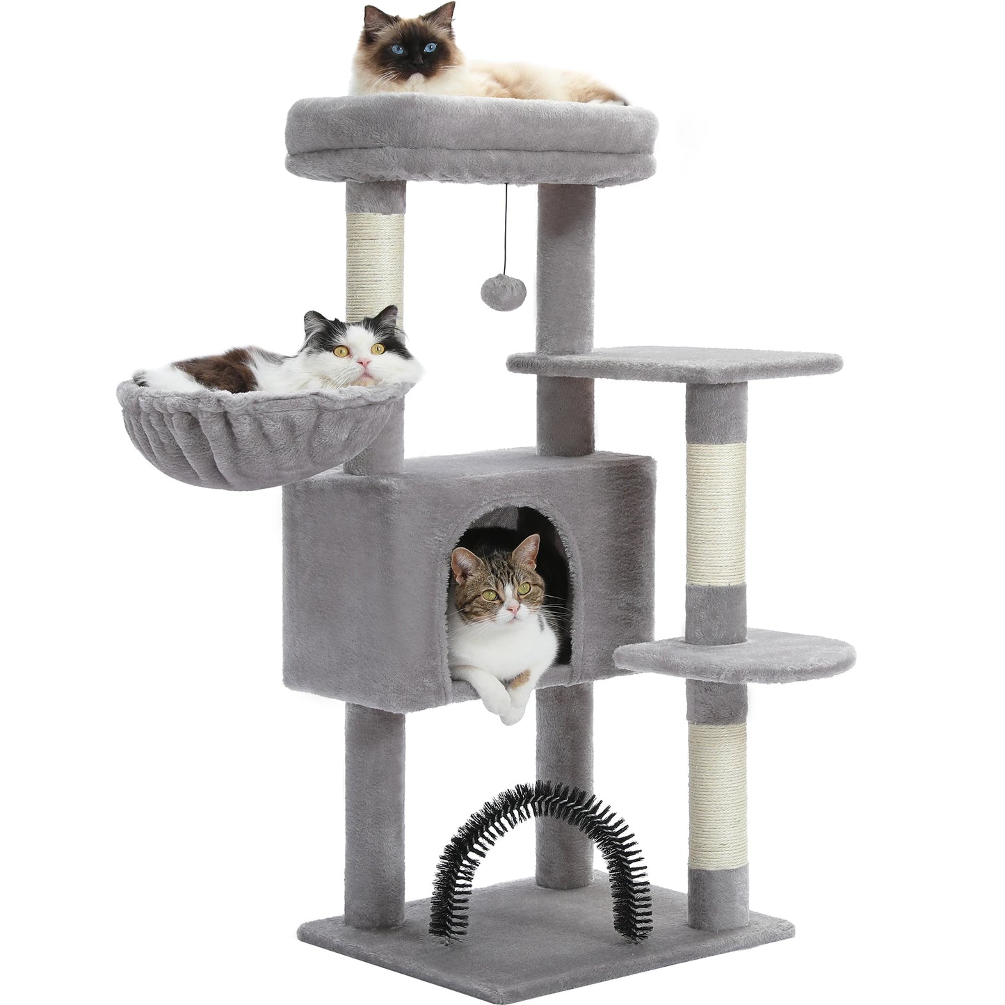 Cat Tree Condo Cozy Hammock Scratching Posts