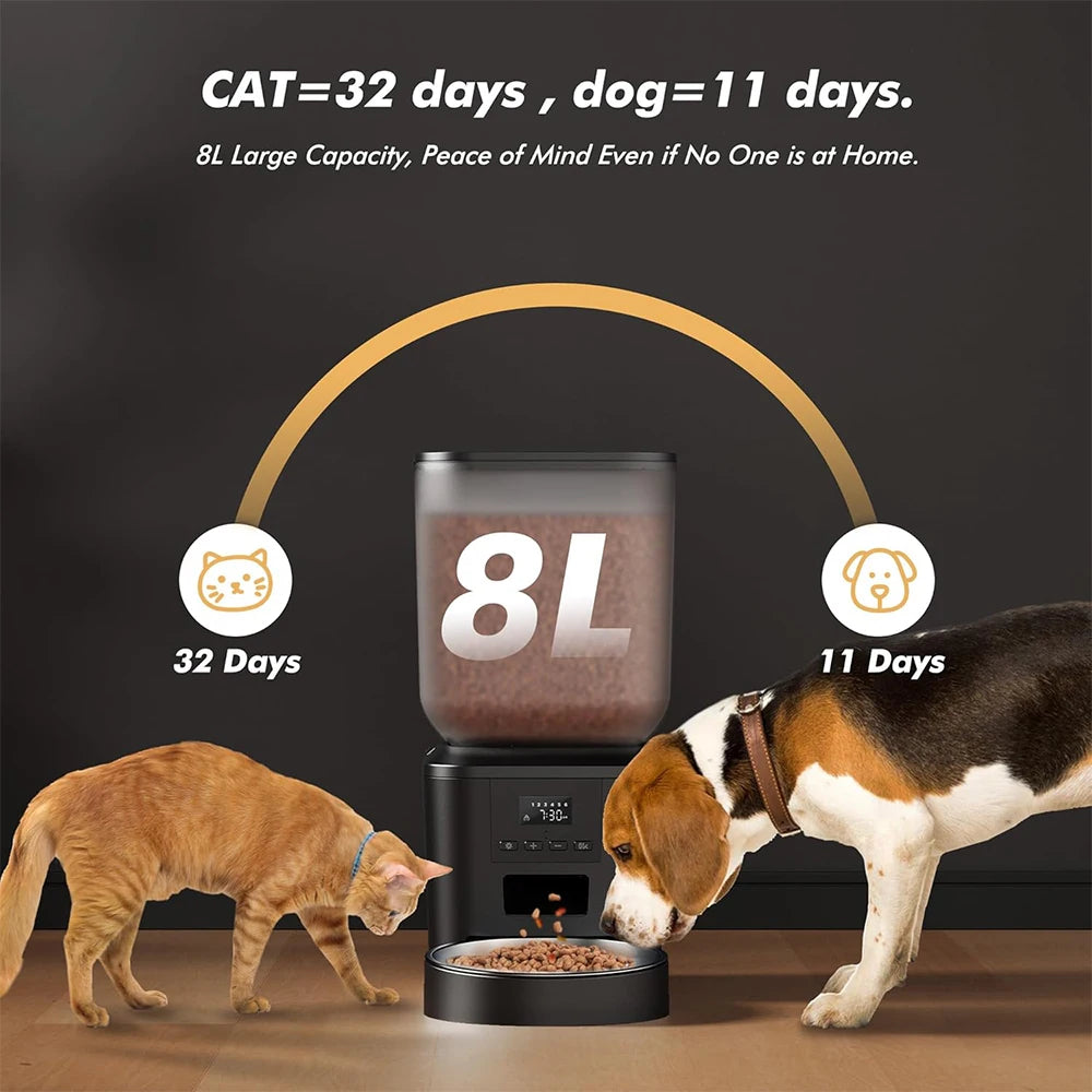 Automatic Food Dispenser For Dog Cat
