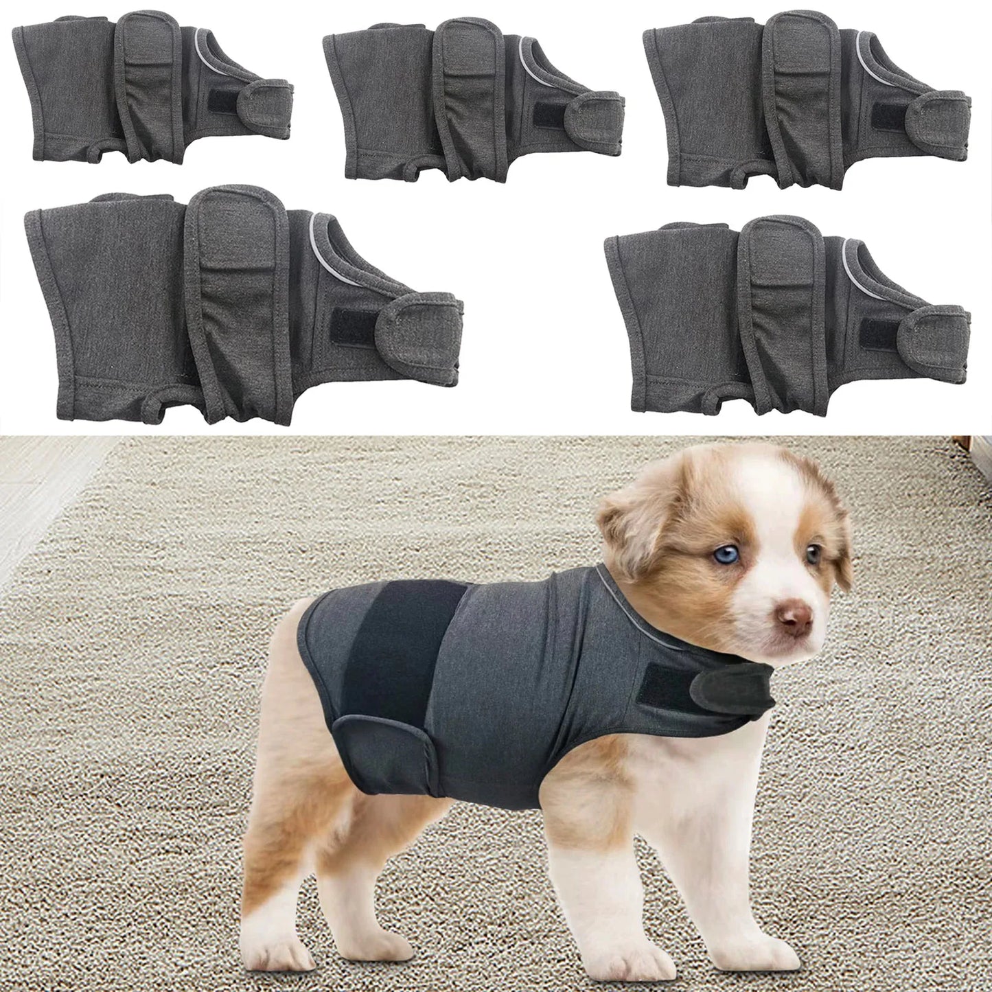 Breathable Dog Calming Anxiety Thunder Vest