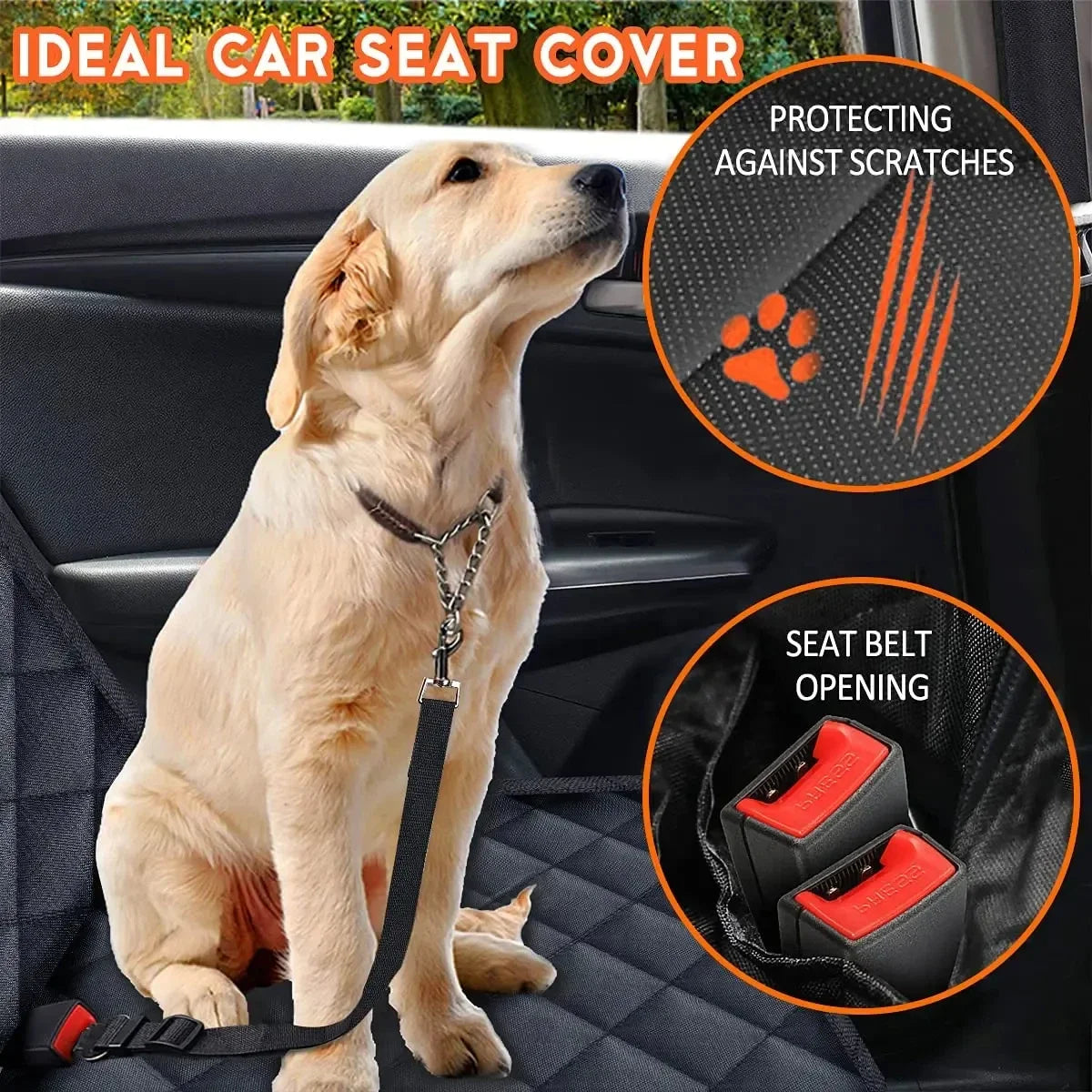 Non-Slip Seat Protector Travel Carrier Mattress